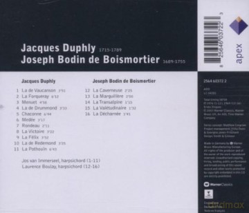 Van Immerseel/Boulay: Bois: Werke Fur Cembalo [CD]