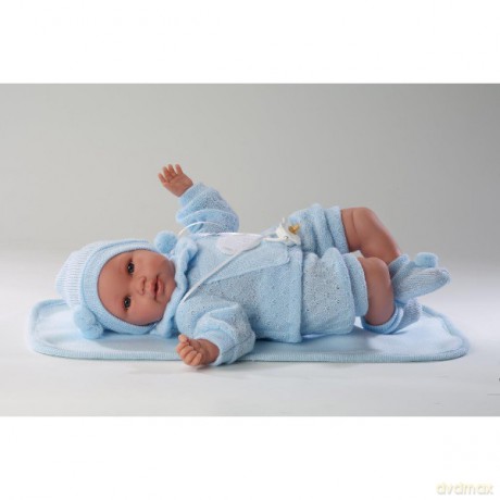 LLORENS Lalka noworodek 36 cm płaczący