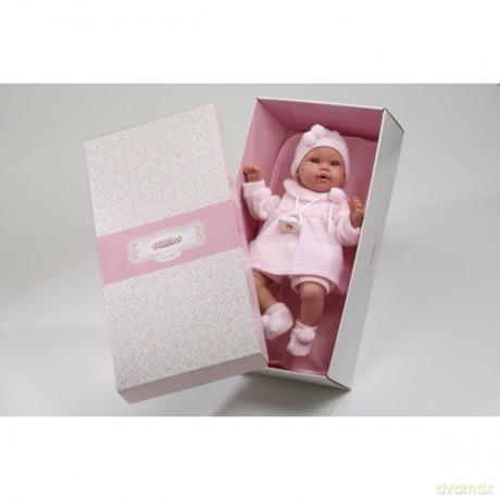 LLORENS Lalka noworodek 36 cm płaczący
