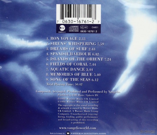 Vangelis: Oceanic [CD]