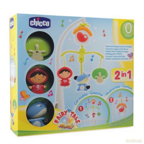 CHICCO Karuzela na łóżeczko Czerwony Kapturek