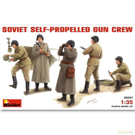 MINIART Soviet SP Gun Crew [MODELARSTWO]