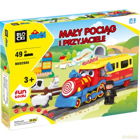 MUBI Mały pociąg i przyjaciele [KLOCKI]