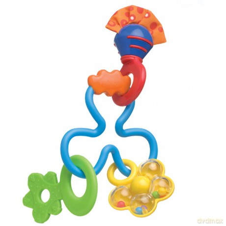 PLAYGRO Zakręcona grzechotka