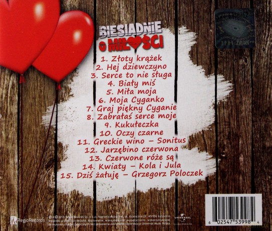 Biesiadnie O Miłości [CD]