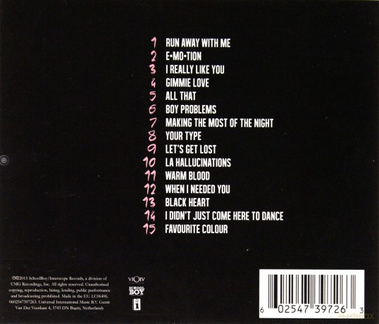 Carly Rae Jepsen: Emotion (Deluxe) [CD]