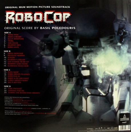 Robocop soundtrack (Basil Poledouris) [2xWinyl]
