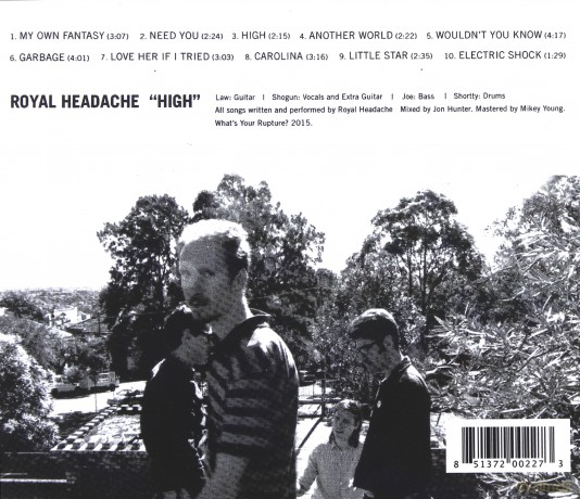 Royal Headache: High [CD]