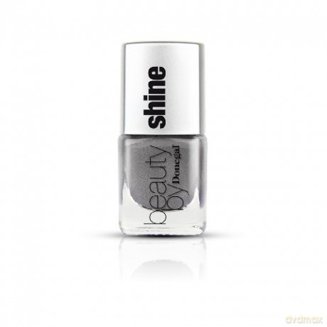 Donegal Lakier do paznokci Beauty Shine 7155 Metallic Silver