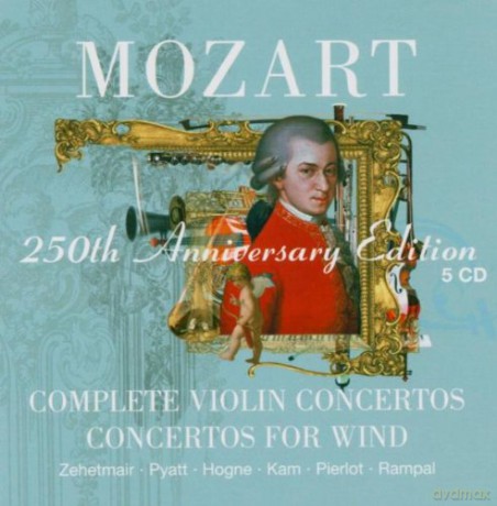 Various: Mozart: Violin-U.Blaserkonzerte [5CD]