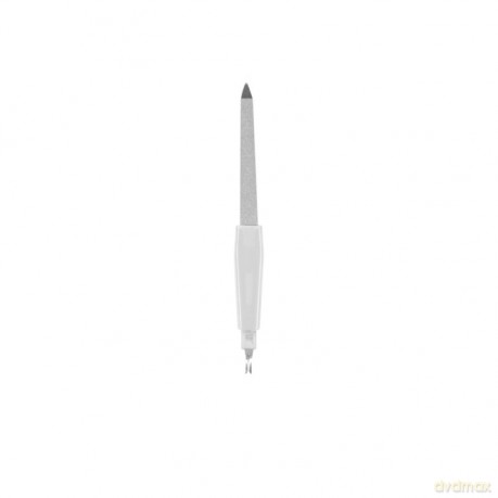 Donegal Pilnik do paznokci szafirowy z radełkiem dwufunkcyjny 12.5 cm