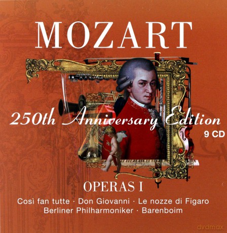 Mozart 250th Anniversary Edition: Operas vol.1 [BOX] [9CD]