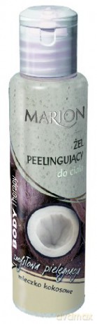 Marion Body Therapy Żel peelingujący do ciała Mleczko Kokosowe 100 ml
