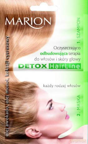 Marion Detox Hair Line Terapia do włosów odbudowująco - oczyszczająca