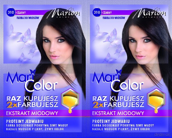 Marion Farba do włosów Mari Color nr 310 czarny