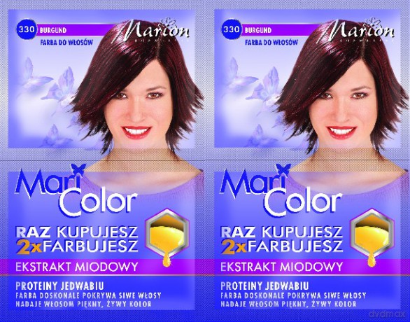 Marion Farba do włosów Mari Color nr 330 burgund