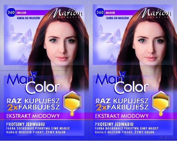 Marion Farba do włosów Mari Color nr 360 mahoń