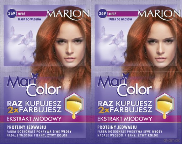 Marion Farba do włosów Mari Color nr 369 miedź