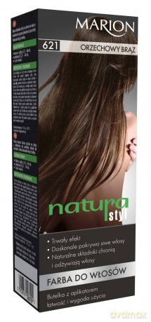Marion Farba do włosów Natura Styl nr 621 orzechowy brąz
