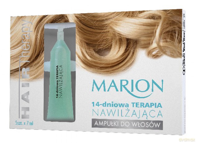 Marion Hair Therapy Ampułki do włosów nawilżające 7 ml x 5 szt.