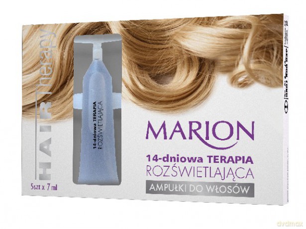 Marion Hair Therapy Ampułki do włosów rozświetlające 7 ml x 5 szt.
