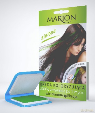 Marion Kreda koloryzująca do włosów zielona 6 g