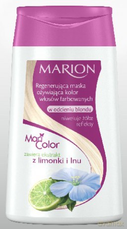 Marion Mari Color Maska odżywiająca do włosów w odcieniu blond 120 ml