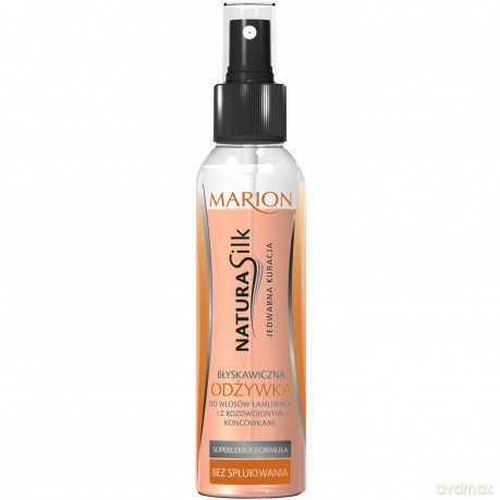 Marion Natura Silk Błyskawiczna odżywka do włosów ła mliwych 150 ml