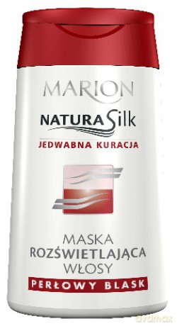 Marion Natura Silk Maska Rozświetlająca włosy 120 ml