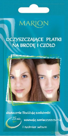 Marion Oczyszczające Płatki na brodę i czoło