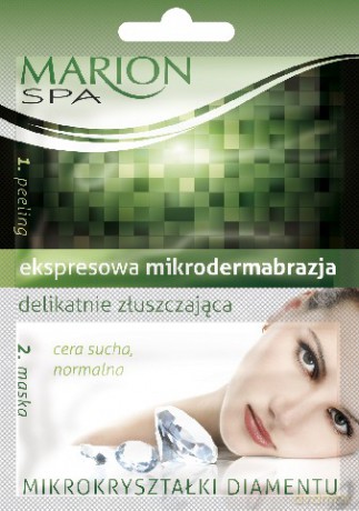 Marion Spa Expresowa mikrodermabrazja delikatnie złuszczająca do cery suchej i normalnej