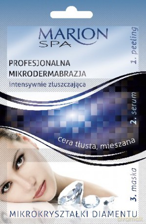 Marion Spa Profesjonalna mikrodermabrazja intensywnie złuszczająca do cery tłustej i mieszanej