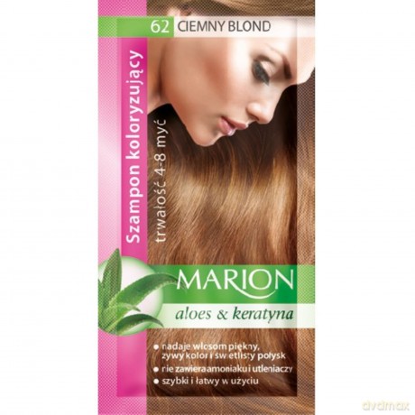 Marion Szampon koloryzujący 4 - 8 myć nr 62 ciemny blond