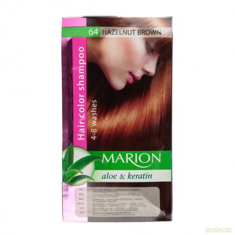Marion Szampon koloryzujący 4 - 8 myć nr 64 orzechowy brąz