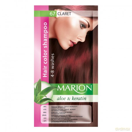 Marion Szampon koloryzujący 4 - 8 myć nr 67 bordo