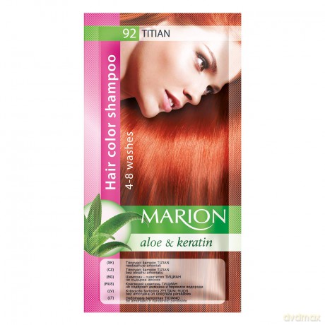 Marion Szampon koloryzujący 4 - 8 myć nr 92 tycjan