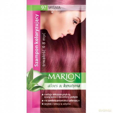 Marion Szampon koloryzujący 4 - 8 myć nr 97 wiśnia