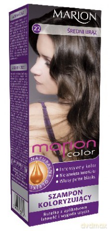 Marion Szampon koloryzujący Marion Color nr 22 średni brąz