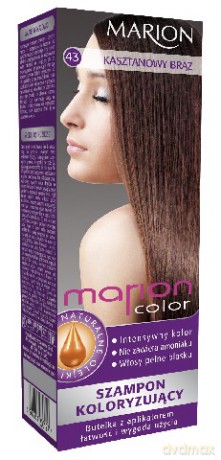 Marion Szampon koloryzujący Marion Color nr 43 kasztanowy brąz