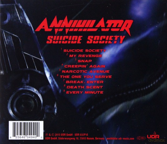 Annihilator: Suicide Society [CD]