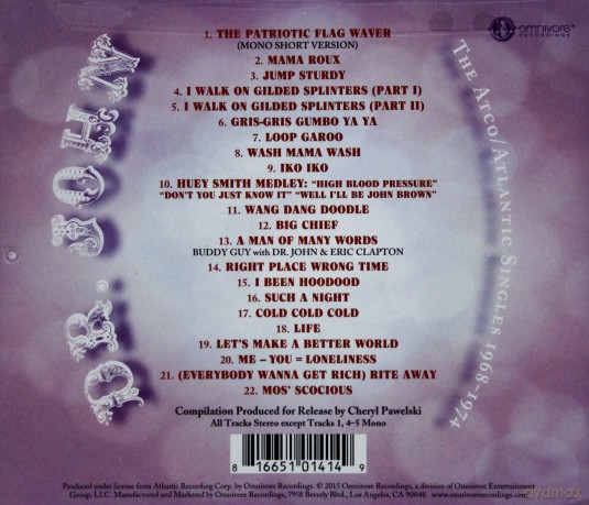Dr. John: The Atco / Atlantic Singles 1968-1974 [CD]