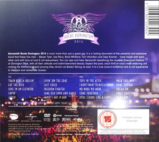 Aerosmith: Rocks Donington 2014 (digipack) [2CD]+[DVD]