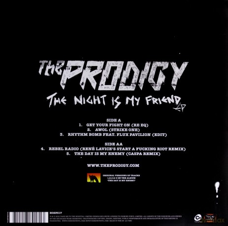 The Prodigy: The Night Is My Friend [Winyl]