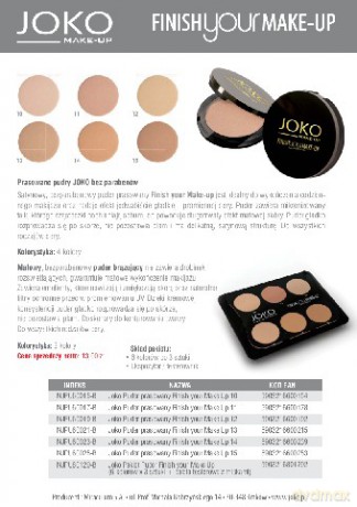 Joko Zestaw Puder prasowany Finish your make up