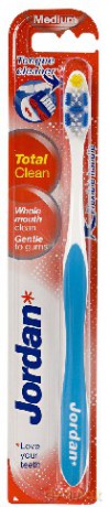 Jordan Szczoteczka do zębów Total Clean średnia