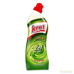 Kret WC żel classic zielony 750 ml