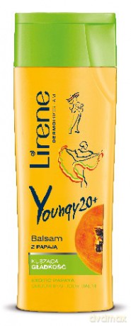 Lirene 20+ Youngy Pielęgnacja ciała Balsam z papają - Kuszcząca gładkość.Fiesta Meksykańska