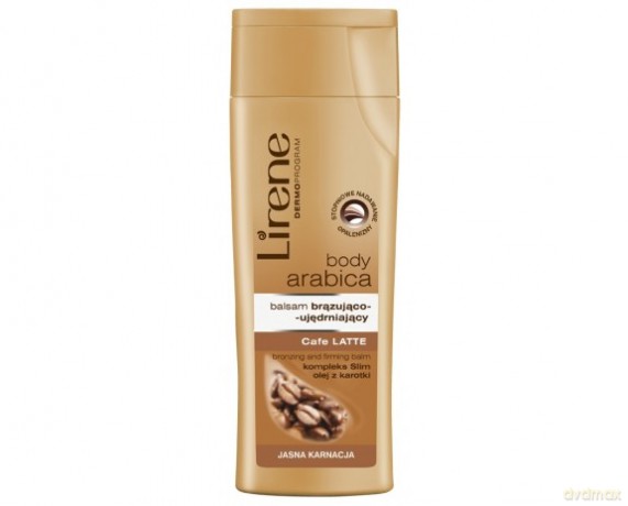 Lirene Body Arabica Balsam brązująco-ujędrniający Cafe Latte do jasnej karnacji