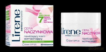 Lirene Cera Naczynkowa Nawilżający krem wzmacniający na dzień