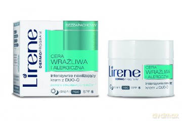 Lirene Cera Wrażliwa i Alergiczna Intensywnie nawilżający krem z DUO-C na dzień i na noc SPF 5PF 30